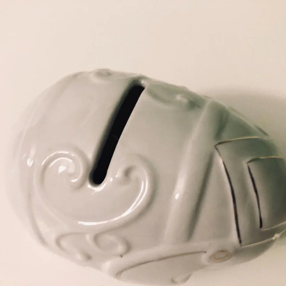 Ceramic Elephant Coin Bank Small 4  Inch Long Figurine - Picture 9 of 14